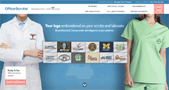 Desktop Screenshot of officescrubs.com